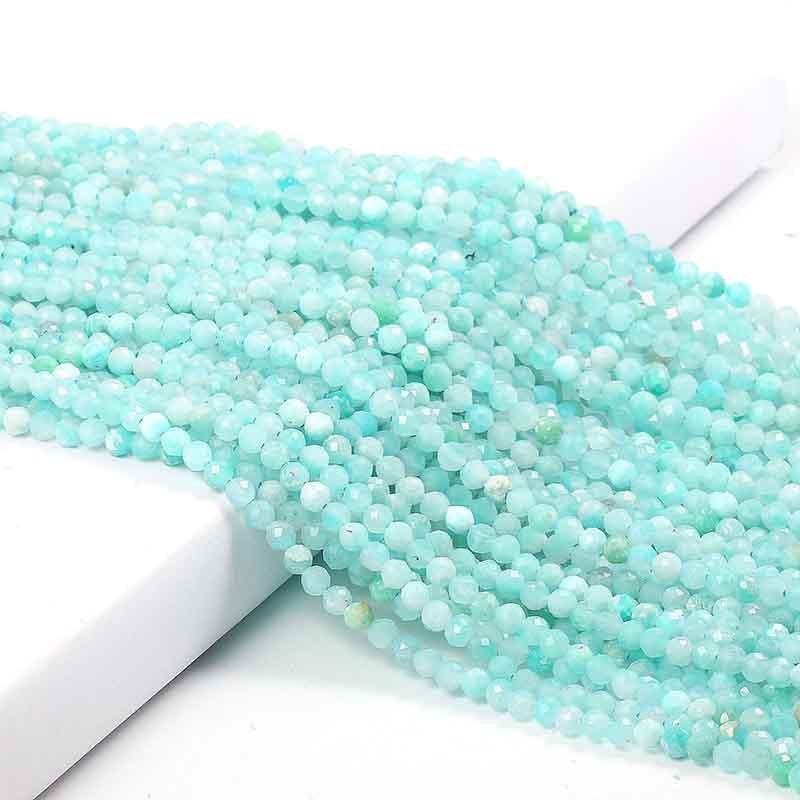 Faceted Gemstone Beads Amethyst Garnet - Image 4