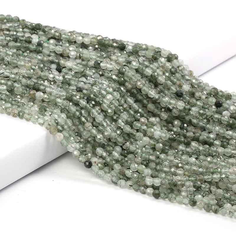 Faceted Gemstone Beads Amethyst Garnet - Image 7