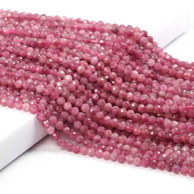 Faceted Gemstone Beads Amethyst Garnet - Image 25