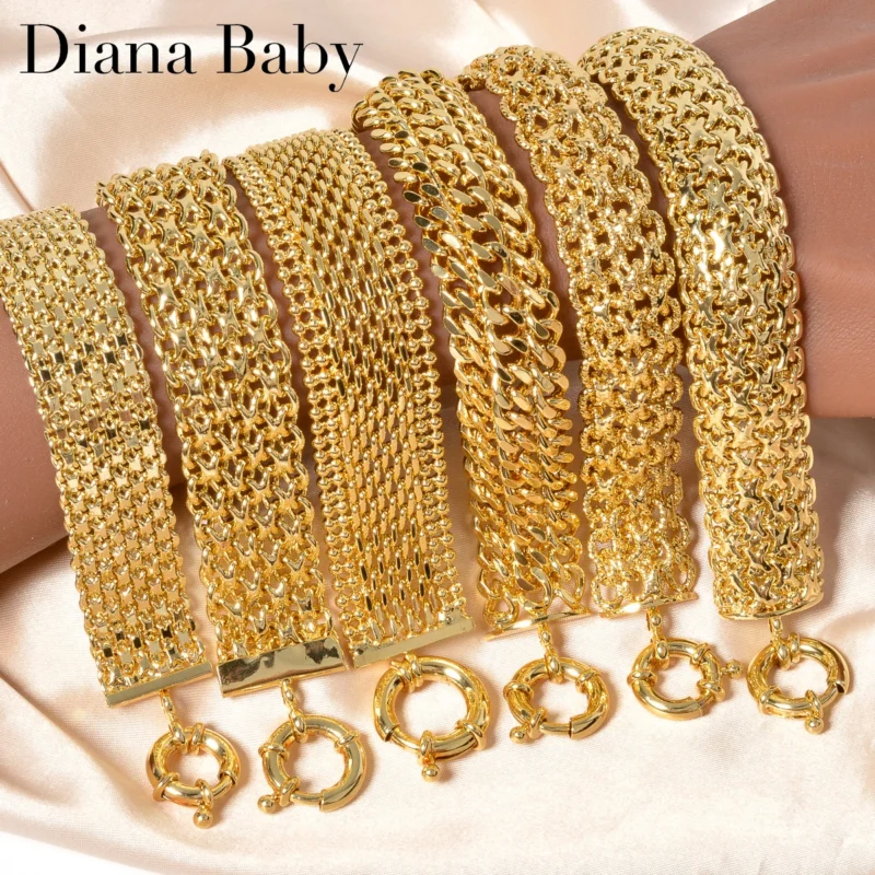 18MM Gold-Plated Miami Cuban Bracelet – Unisex Hip Hop