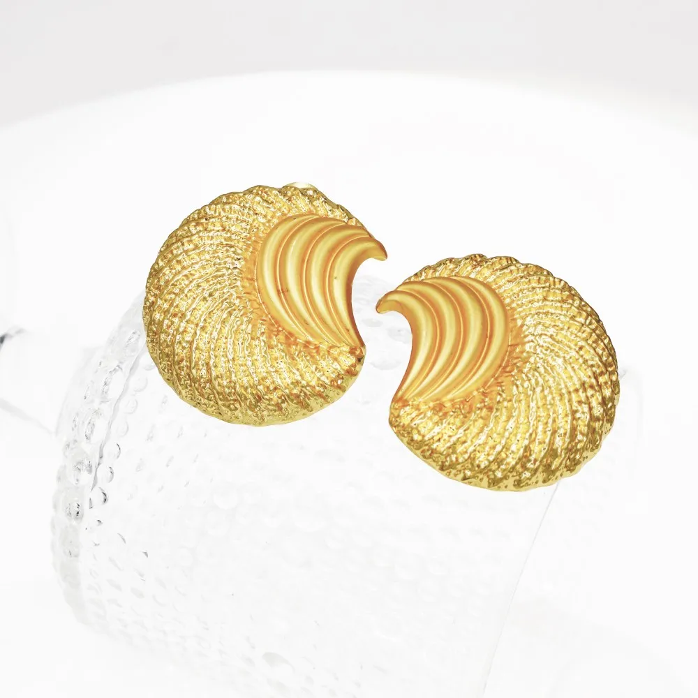 Luxury 18K Gold Chunky Jewelry Set - Image 3