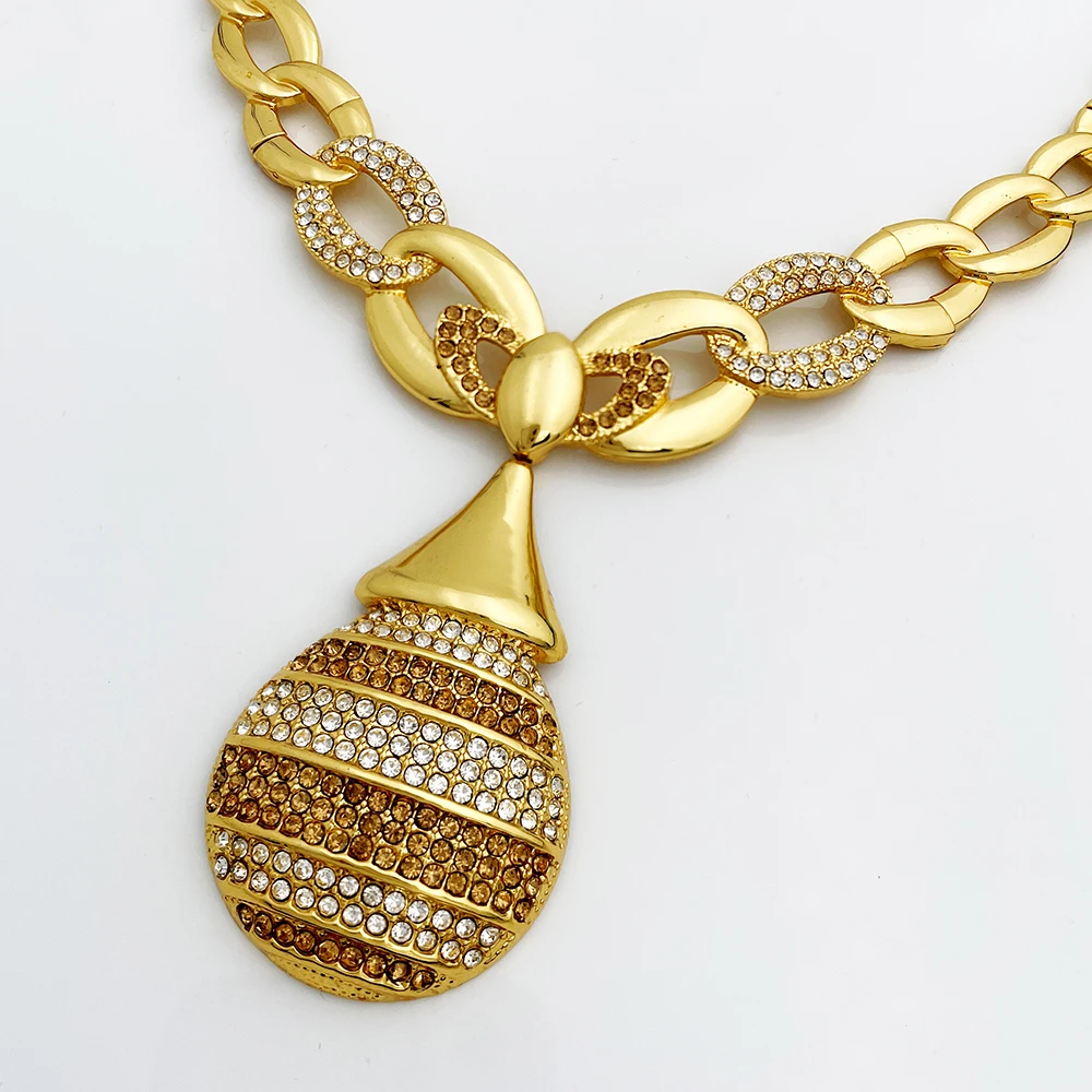 Luxury Dubai 4PCS Jewelry Set - Image 4