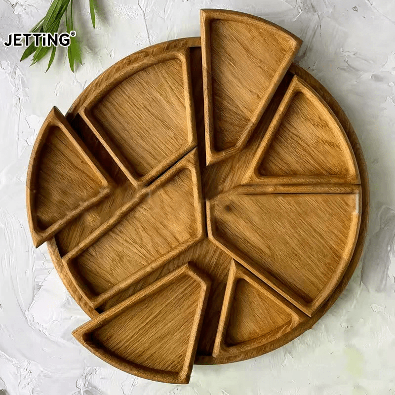 Handmade Divided Wood Serving Round | 1400+ Sold - Image 7