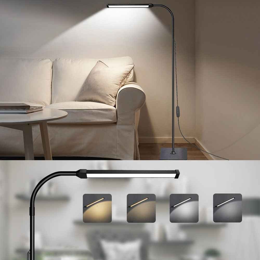 Eye-Friendly Reading Lamp - Dimmable Gooseneck Adjustable Gooseneck Floor Lamp - Targeted Warm Light Slim Dimmable Floor Lamp - Flexible Gooseneck Design 10 Eye-Friendly Reading Lamp - Dimmable Gooseneck Adjustable Gooseneck Floor Lamp - Targeted Warm Light Slim Dimmable Floor Lamp - Flexible Gooseneck Design - Image 10