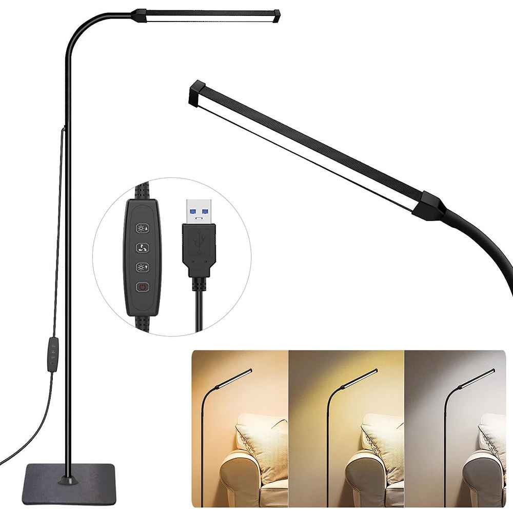 Eye-Friendly Reading Lamp - Dimmable Gooseneck Adjustable Gooseneck Floor Lamp - Targeted Warm Light Slim Dimmable Floor Lamp - Flexible Gooseneck Design 13 Eye-Friendly Reading Lamp - Dimmable Gooseneck Adjustable Gooseneck Floor Lamp - Targeted Warm Light Slim Dimmable Floor Lamp - Flexible Gooseneck Design - Image 13