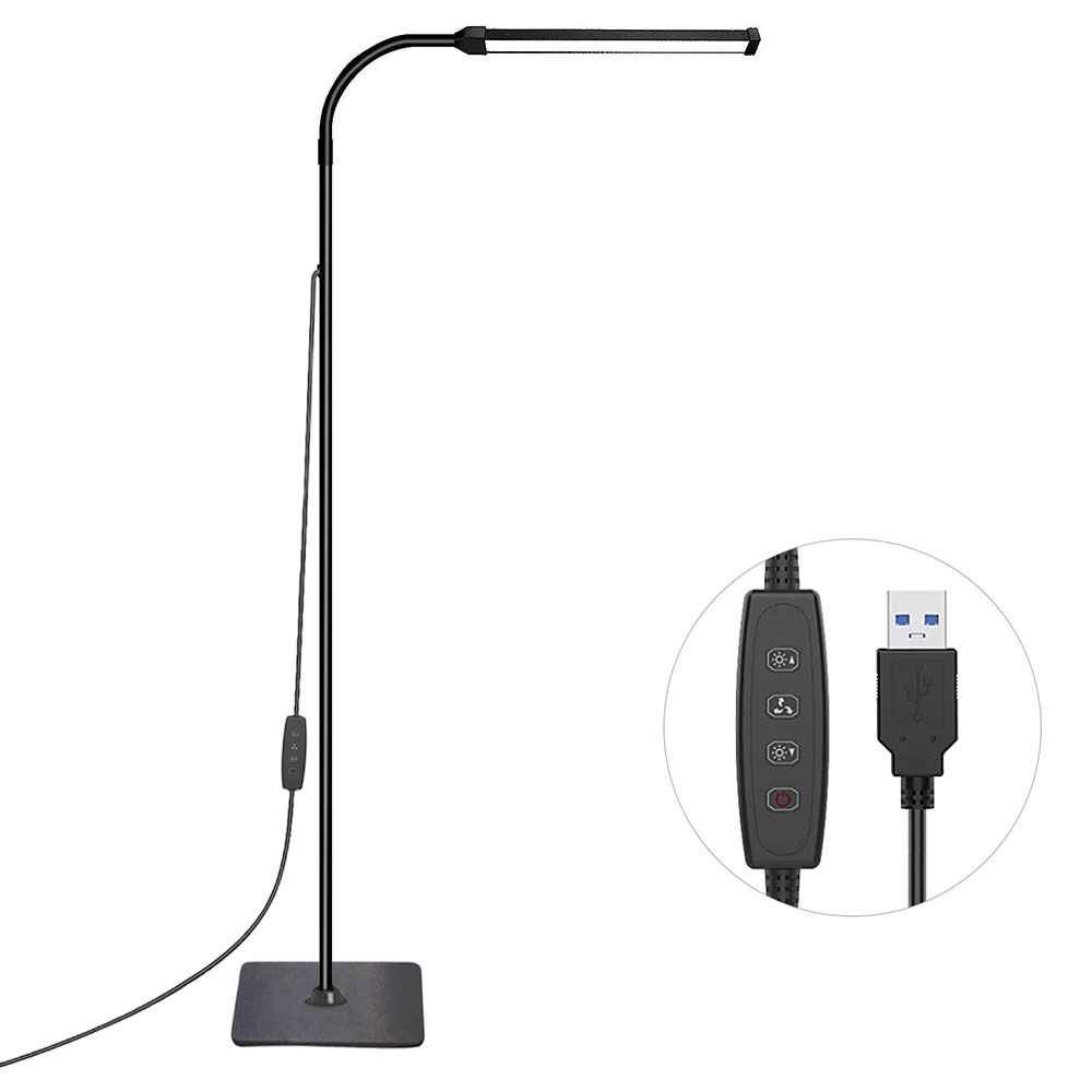 Eye-Friendly Reading Lamp - Dimmable Gooseneck Adjustable Gooseneck Floor Lamp - Targeted Warm Light Slim Dimmable Floor Lamp - Flexible Gooseneck Design 2 Eye-Friendly Reading Lamp - Dimmable Gooseneck Adjustable Gooseneck Floor Lamp - Targeted Warm Light Slim Dimmable Floor Lamp - Flexible Gooseneck Design - Image 2