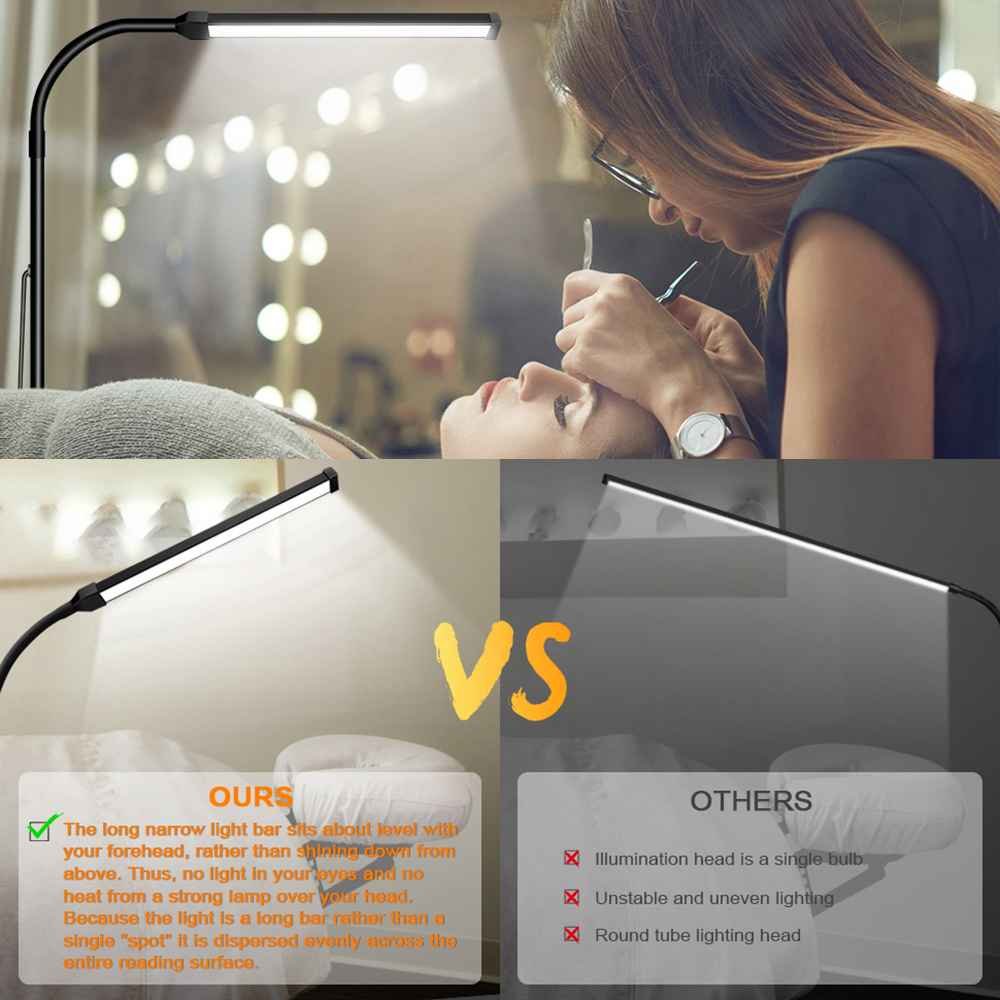 Eye-Friendly Reading Lamp - Dimmable Gooseneck Adjustable Gooseneck Floor Lamp - Targeted Warm Light Slim Dimmable Floor Lamp - Flexible Gooseneck Design 6 Eye-Friendly Reading Lamp - Dimmable Gooseneck Adjustable Gooseneck Floor Lamp - Targeted Warm Light Slim Dimmable Floor Lamp - Flexible Gooseneck Design - Image 6