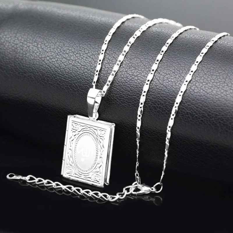 Sterling Silver Islamic Locket - Faith & Photo - Image 5
