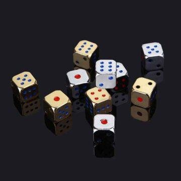 handcrafted-solid-copper-dice-set-for-tabletop-rpg-gaming-Magdmart-artisan-tools