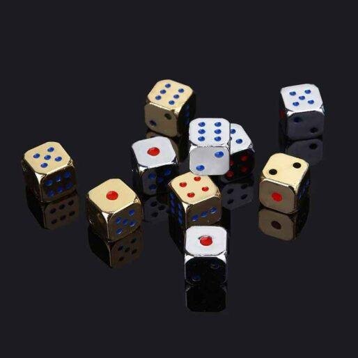 handcrafted-solid-copper-dice-set-for-tabletop-rpg-gaming-Magdmart-artisan-tools