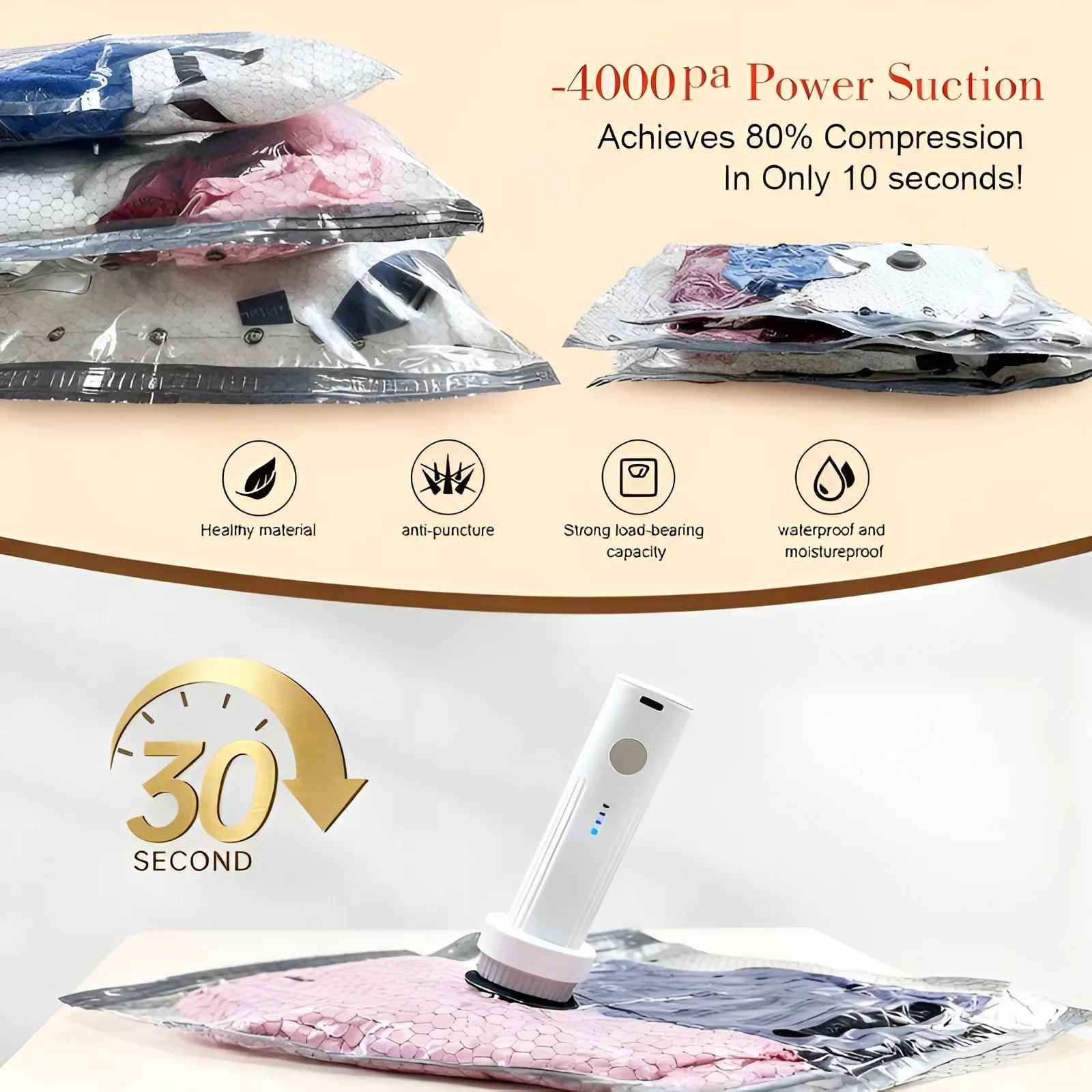 Pack Anywhere Cordless Vacuum Bags - 75% More - Image 3