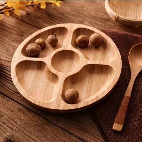 Handmade Divided Wood Serving Round | 1400+ Sold - Image 10