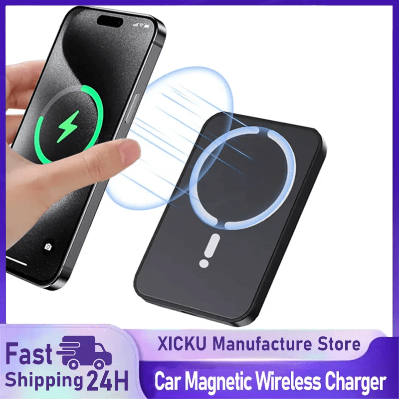 Magnetic Wireless Car Charger & Mount | 500+ Sold