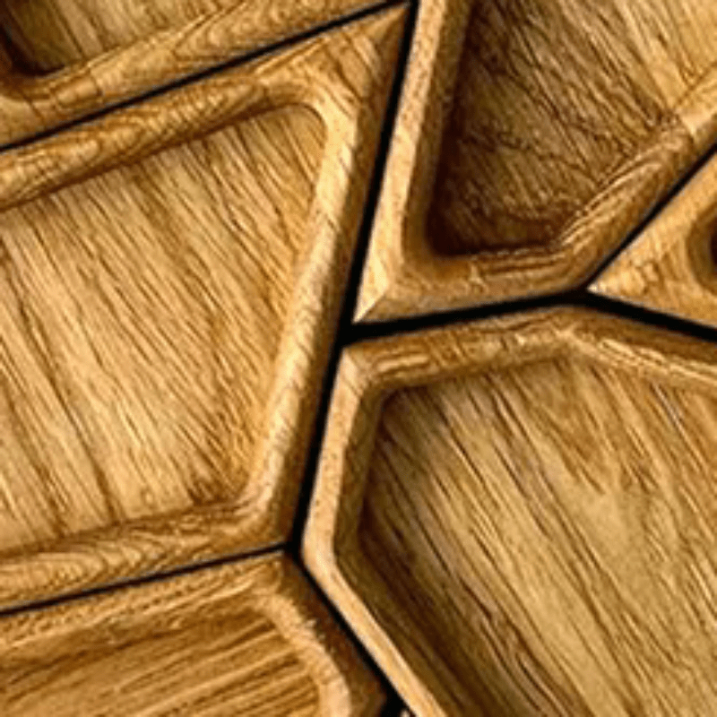 Handmade Divided Wood Serving Round | 1400+ Sold - Image 6