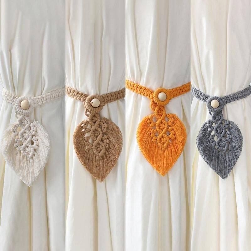 Macrame Tieback Set of 2