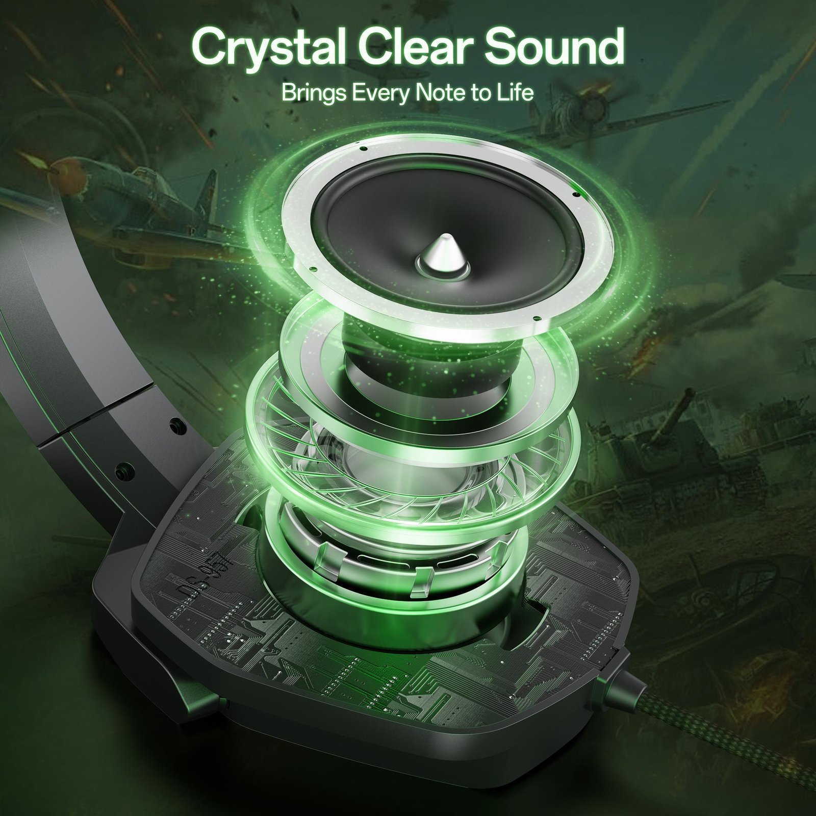 Immersive Wired Gaming Headset - Image 3