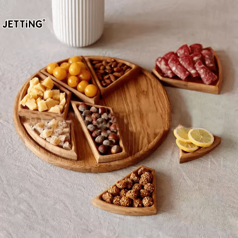 Handmade Divided Wood Serving Round | 1400+ Sold - Image 2