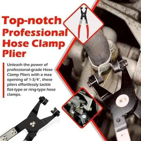 Precise Hose Clamp Pliers Set for Tight Engine Bays Mechanics' Hose Clamp Pliers - No Slip, No Damage Multi-Angle Hose Clamp Pliers for Fuel Lines 3 Precise Hose Clamp Pliers Set for Tight Engine Bays Mechanics' Hose Clamp Pliers - No Slip, No Damage Multi-Angle Hose Clamp Pliers for Fuel Lines - Image 3