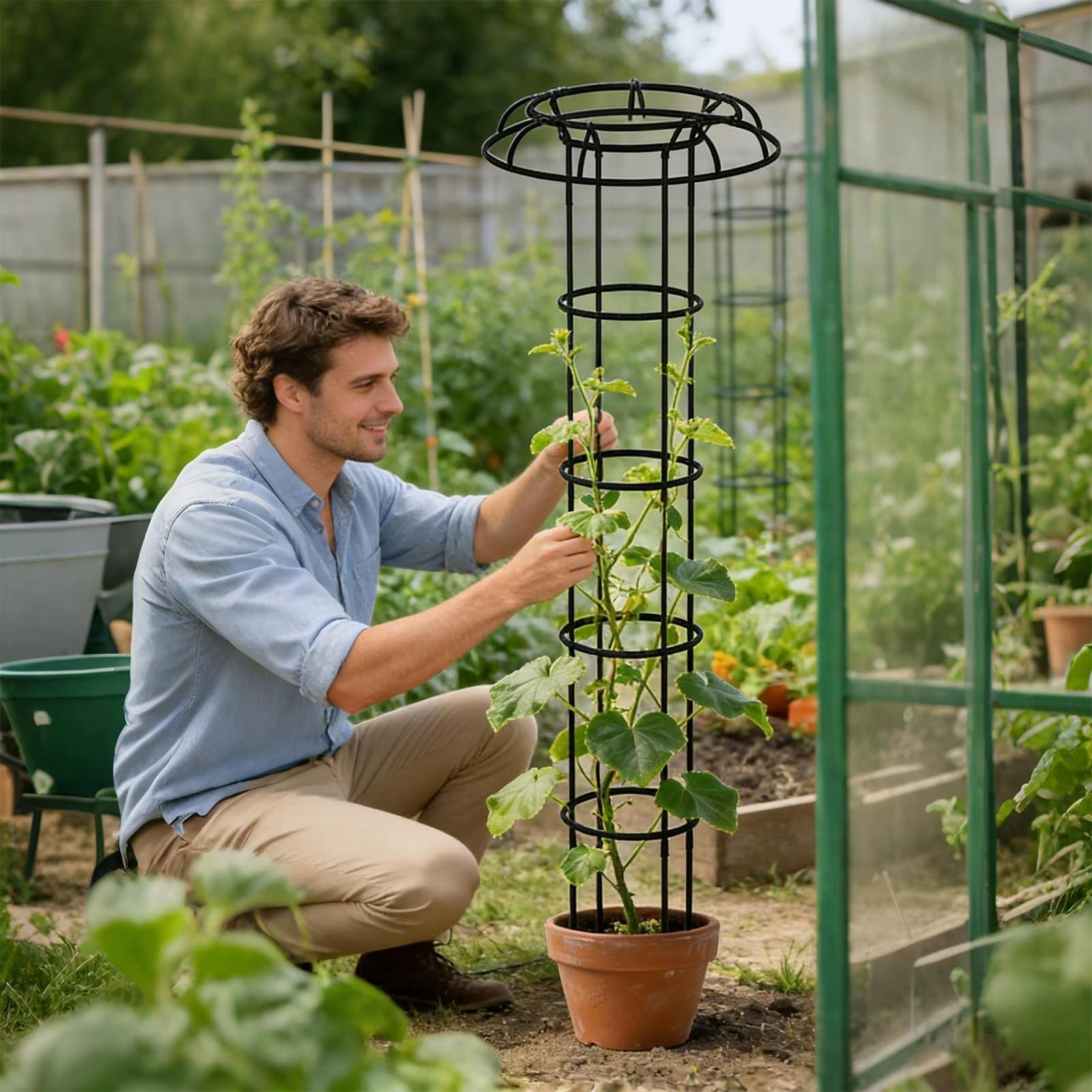 Balcony Trellis for Vertical Growth - Image 5