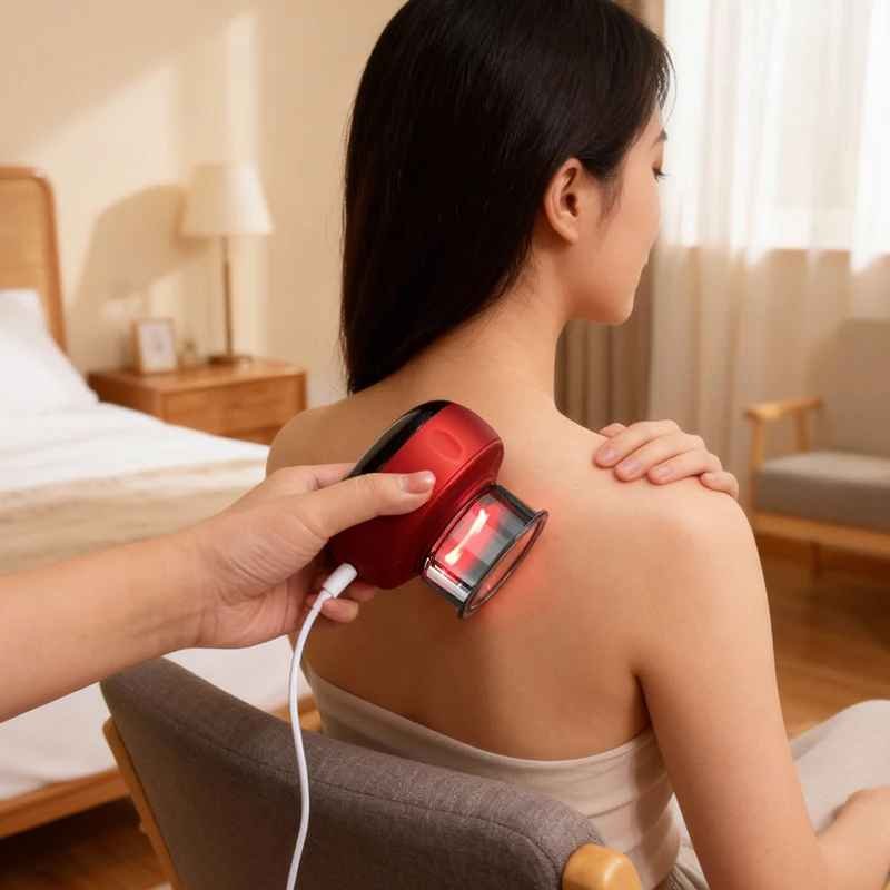 Deep Pain Relief Cupping Massager w/ Heat & Gua Sha - Image 16