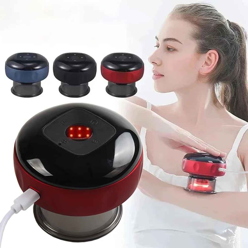 Deep Pain Relief Cupping Massager w/ Heat & Gua Sha - Image 14