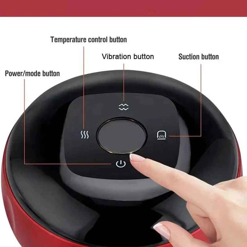 Deep Pain Relief Cupping Massager w/ Heat & Gua Sha - Image 12
