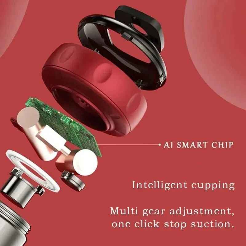 Deep Pain Relief Cupping Massager w/ Heat & Gua Sha - Image 11