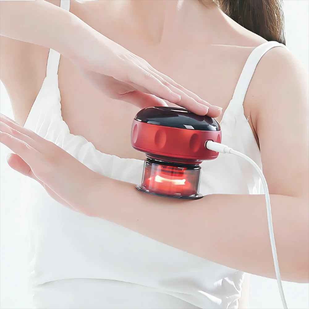 Deep Pain Relief Cupping Massager w/ Heat & Gua Sha - Image 6