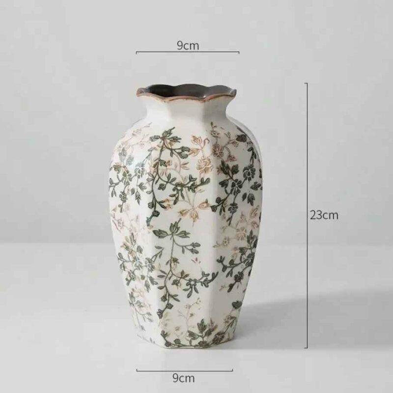 Hand-Crafted Ceramic Vase: Crackle Glaze - Image 5