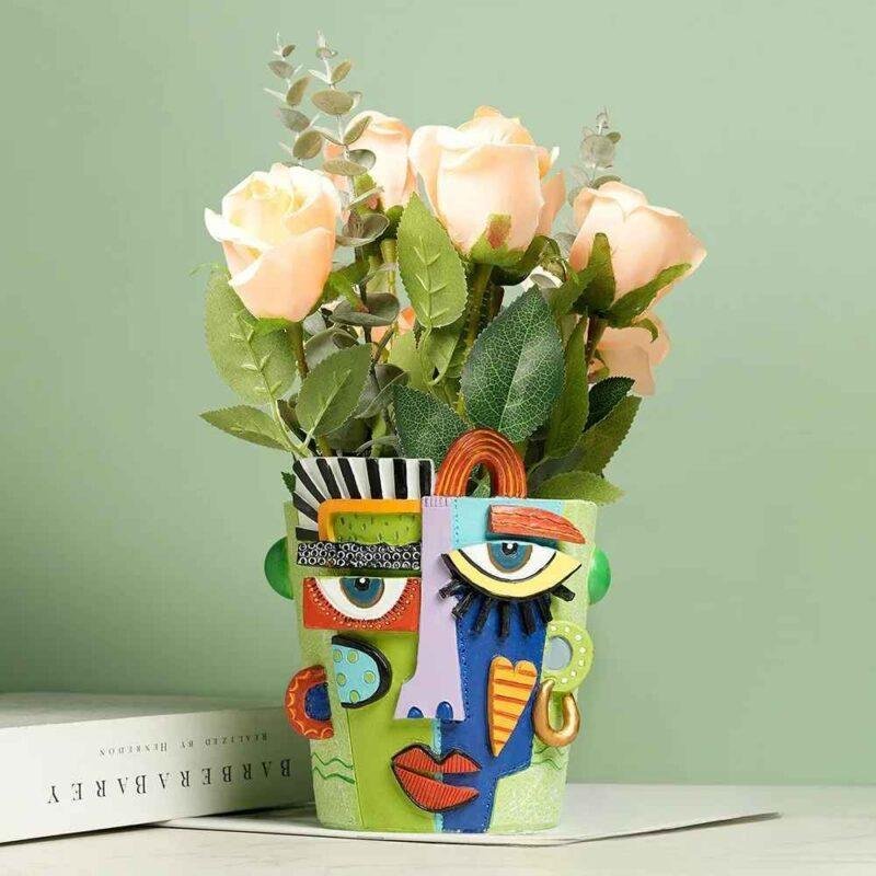 Gallery Decor Picasso Face Planter - Image 4