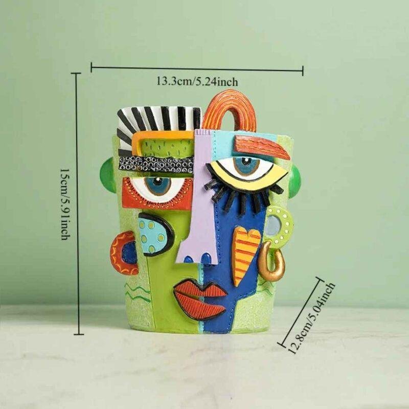Gallery Decor Picasso Face Planter - Image 8
