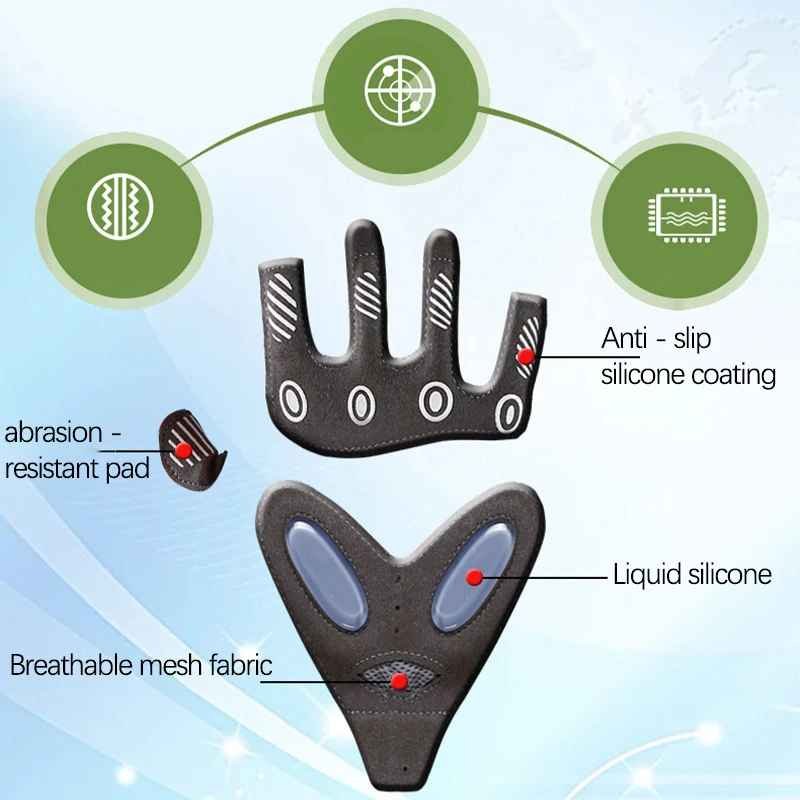 No-Slip Workout Gloves: Ice Silk Grip - Image 5