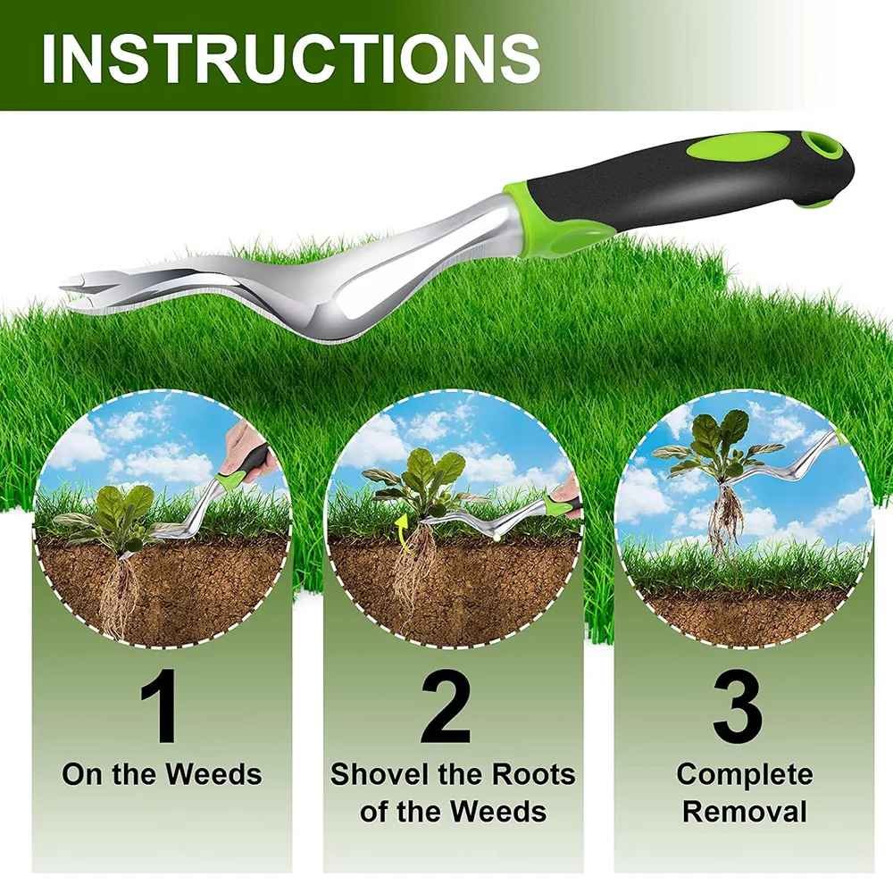 Ergonomic Stainless Steel Garden Weeder | 3000+ Sold - Image 5