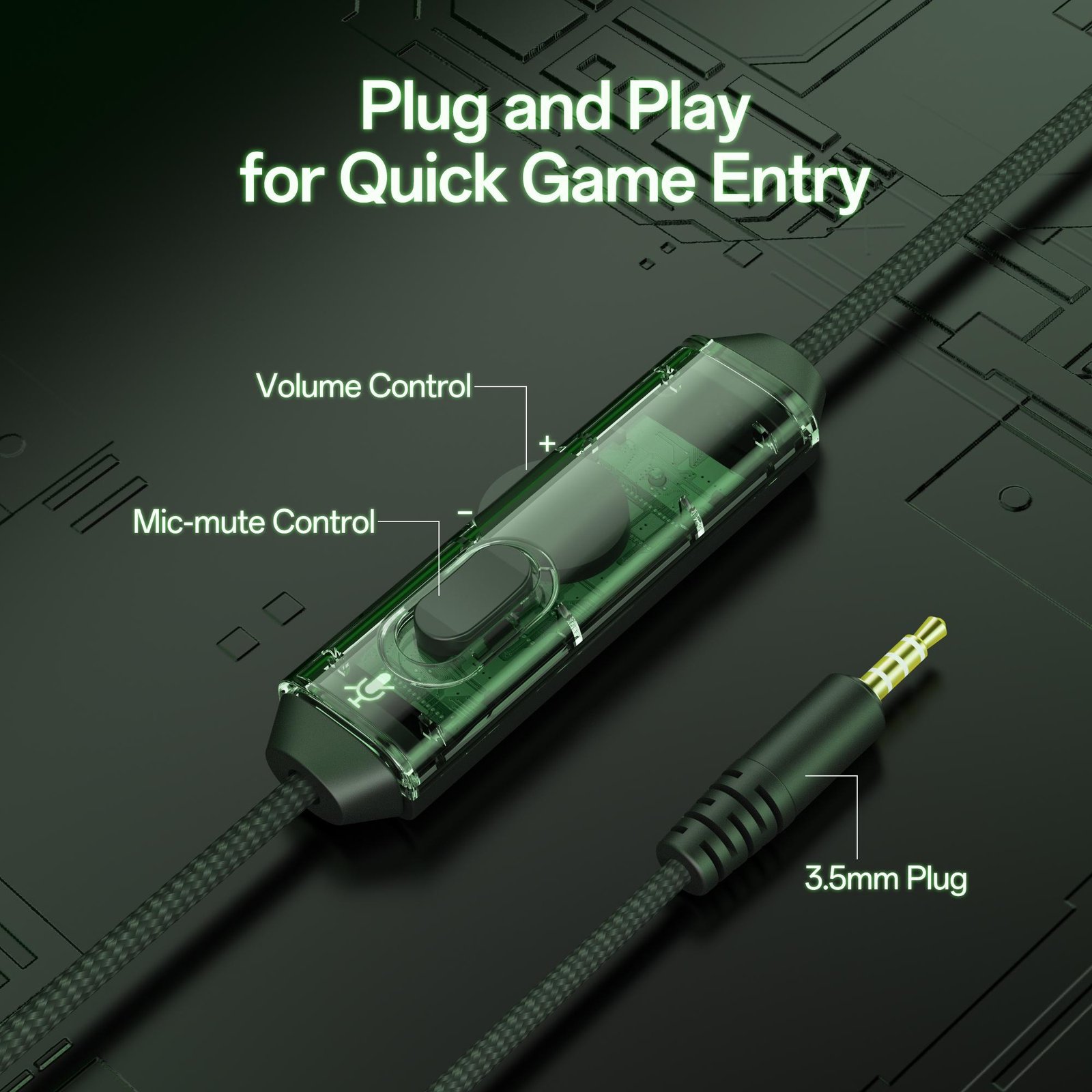 Immersive Wired Gaming Headset - Image 4