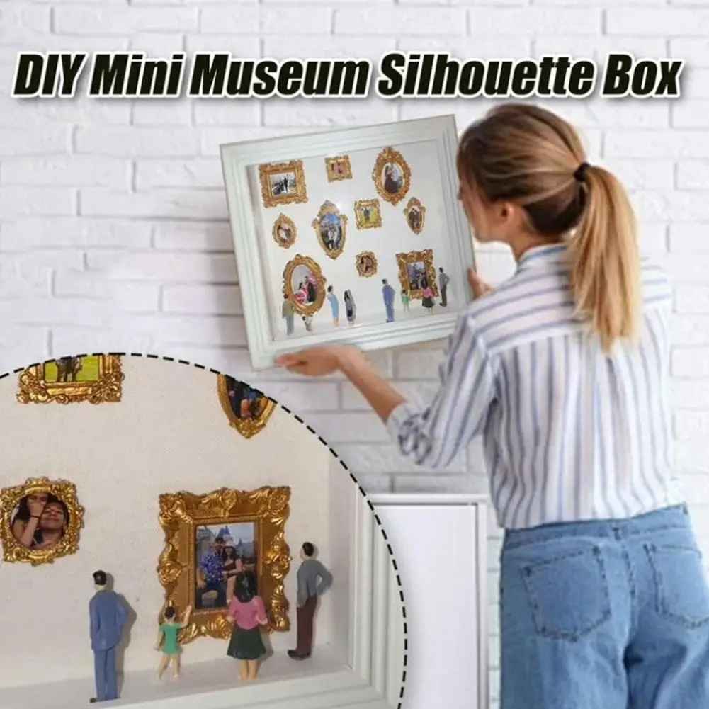 DIY Mini Museum Silhouette Box Memory Display Kit | 450+