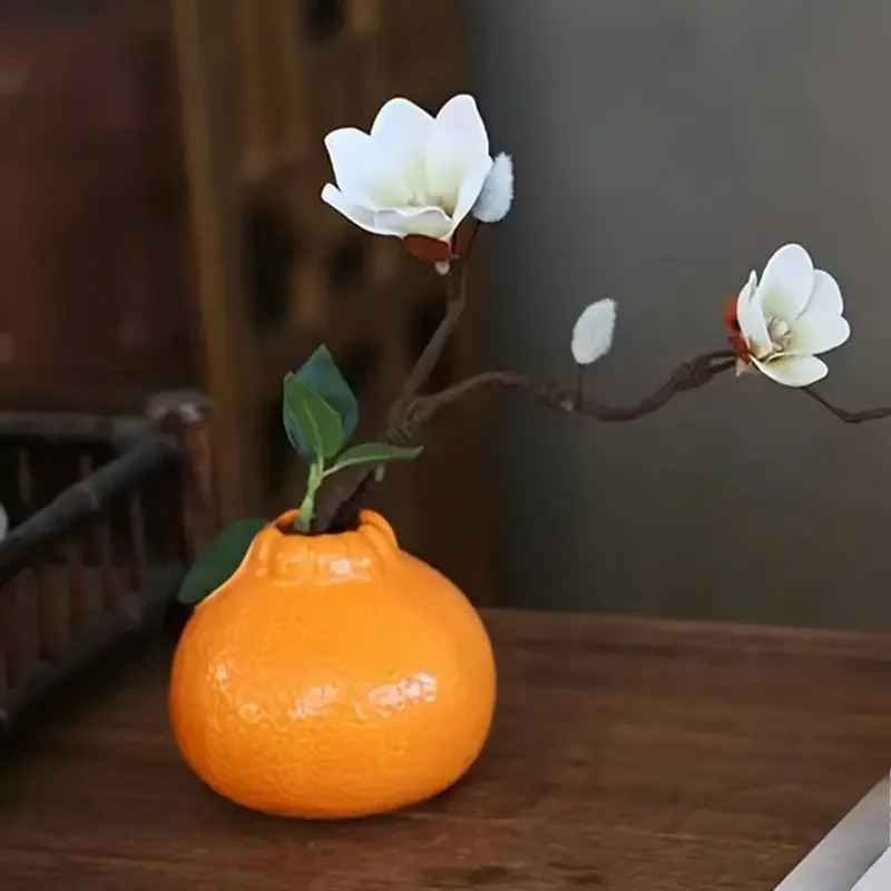 Vibrant Orange Desk Decor Accent Piece - Image 5