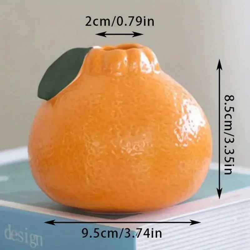 Orange Citrus-Shaped Hydroponic Vase | 78 Sold