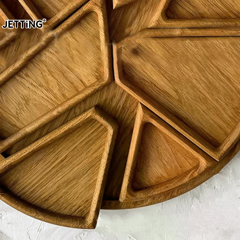 Handmade Divided Wood Serving Round | 1400+ Sold - Image 4