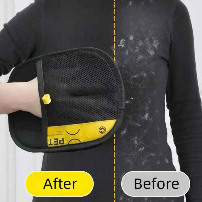 Pet Hair Remover Gloves with 2-in-1 Lint Roller Brush | - Image 10
