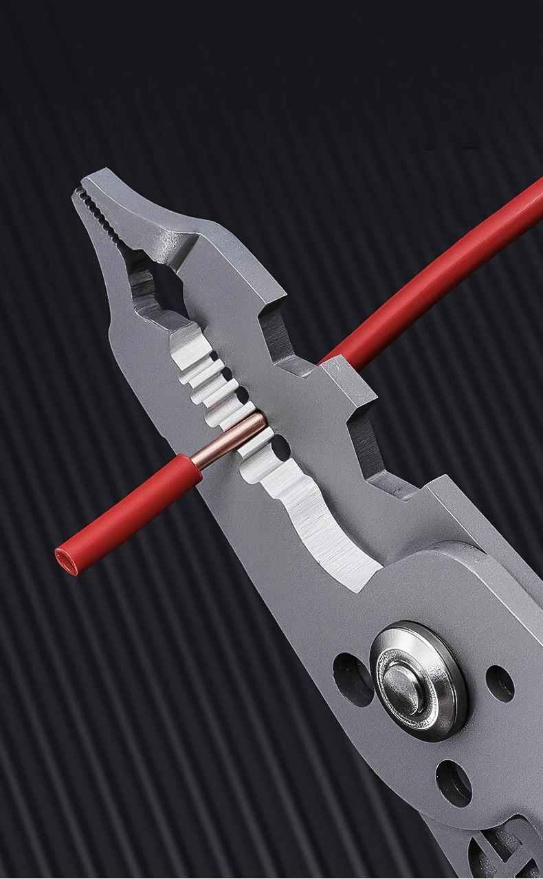 Simplify Wiring: Folding Multi-Tool with Stripper Crimper Electrician Multi-Tool: Pocket-Ready Wire Stripping Folding 4-in-1 Wire Tool for Outlet & Appliance Wiring Pro-Grade Multi-Tool - Pocket Wire Stripper & Crimper 2 Simplify Wiring: Folding Multi-Tool with Stripper Crimper Electrician Multi-Tool: Pocket-Ready Wire Stripping Folding 4-in-1 Wire Tool for Outlet & Appliance Wiring Pro-Grade Multi-Tool - Pocket Wire Stripper & Crimper - Image 2