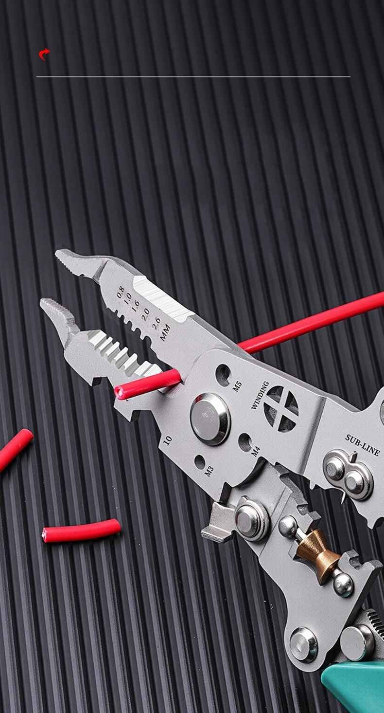 Simplify Wiring: Folding Multi-Tool with Stripper Crimper Electrician Multi-Tool: Pocket-Ready Wire Stripping Folding 4-in-1 Wire Tool for Outlet & Appliance Wiring Pro-Grade Multi-Tool - Pocket Wire Stripper & Crimper 3 Simplify Wiring: Folding Multi-Tool with Stripper Crimper Electrician Multi-Tool: Pocket-Ready Wire Stripping Folding 4-in-1 Wire Tool for Outlet & Appliance Wiring Pro-Grade Multi-Tool - Pocket Wire Stripper & Crimper - Image 3