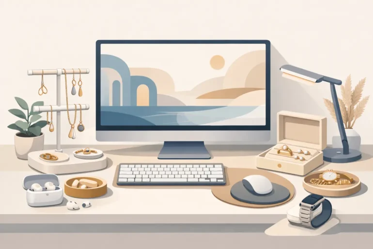 Desk Setup Accessories Aesthetic That Works